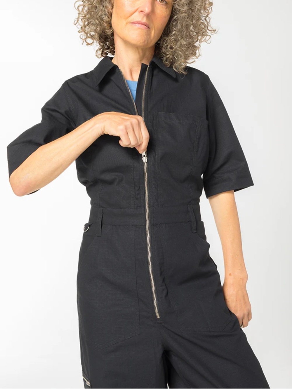 Suk Workwear Black Lagoon Suit Short Body size 8 100% Cotton